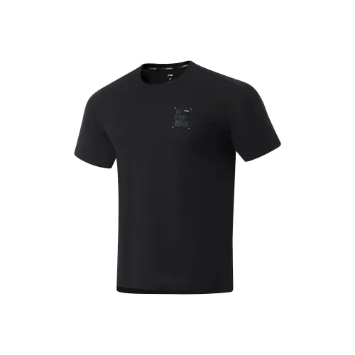 LINING RUNNING Collection Мужская Черная Футболка