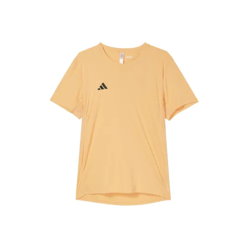 Adidas SS24 T Рубашка Мужская Светло-Желтая