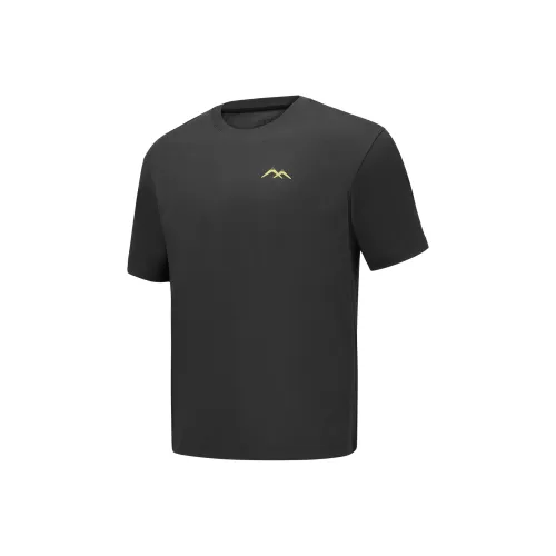 Skechers GO DRI T Shirt Унисекс Угольный Черный