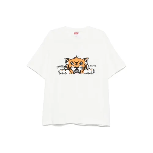 KENZO Белая Мужская T-Рубашка