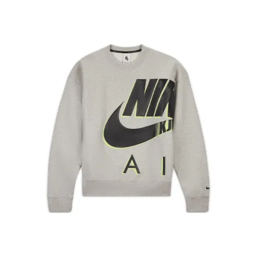 NIKE Серый Унисекс Свитшоты