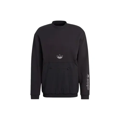 Adidas Originals SPRT ARCHIVE Мужские Толстовки Черные