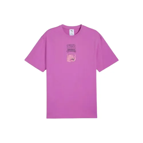 PUMA x TMNT T-Shirt Мужской Розовый Красный