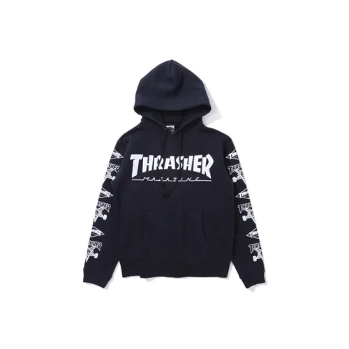 Толстовка Thrasher Japan Version Унисекс Темно-синий