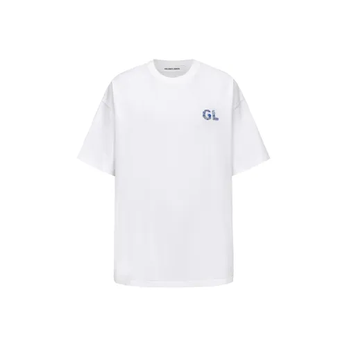 GALLIANO LANDOR Белая Унисекс Рубашка T