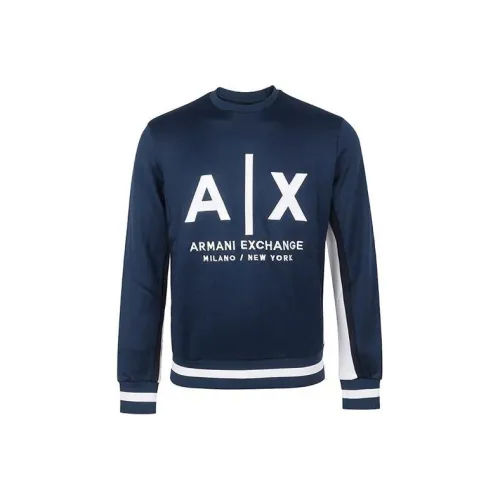 ARMANI EXCHANGEAE Толстовка Мужская Темно-синяя