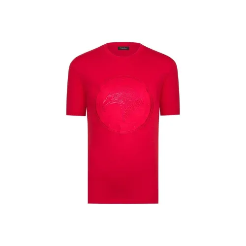 STEFANO RICCI Рубашка Мужская Красная