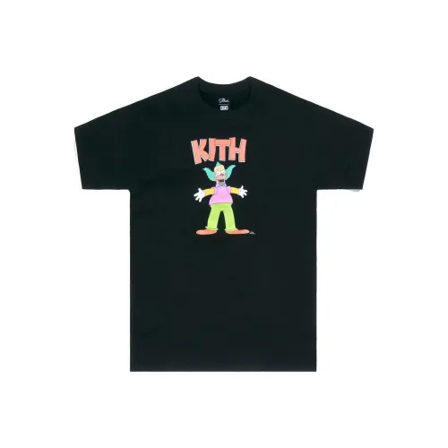 KITH Collaboration Мужская Черная T-Рубашка