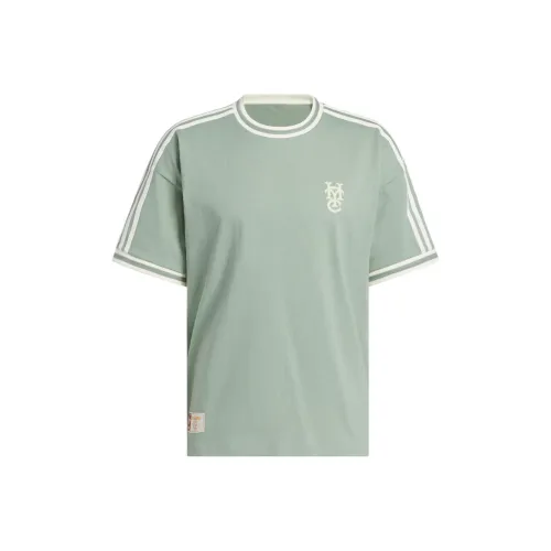 Adidas Originals x HOOP YORK CITY T-Shirt Унисекс Пыльно-зеленый