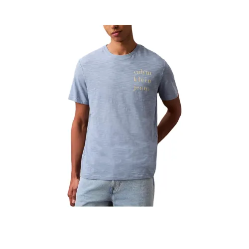 Calvin Klein T-Shirt Мужской Синий