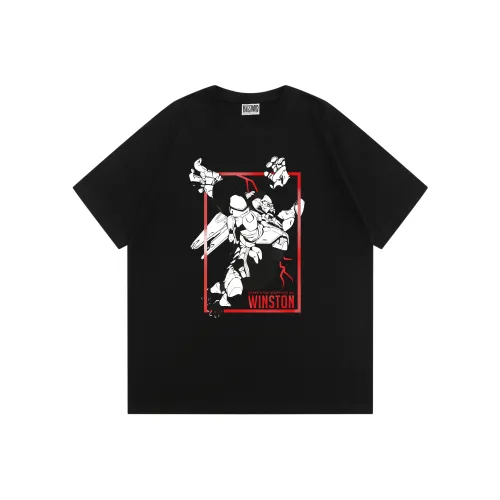 Blizzard Черная Унисекс Футболка