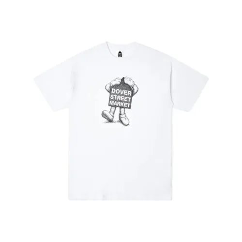 KAWS совместный бренд Белый Мужской T-рубашки