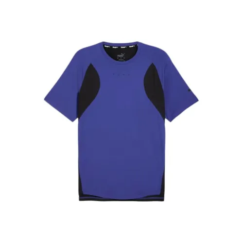 PUMA CLOUDSPUN T Рубашка Мужская Лазурный