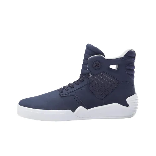 Кроссовки для скейтбординга SUPRA Skytop 4 High Top Морской Синий/Белый Унисекс