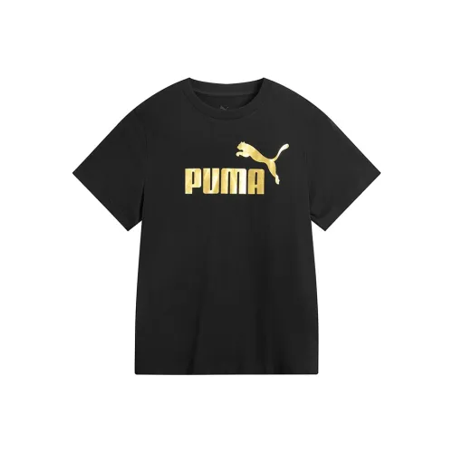 PUMA ESS № 1 Логотип T-Shirt Унисекс Черный