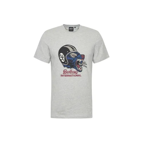 BARBOUR Серый Мужской T-Рубашки