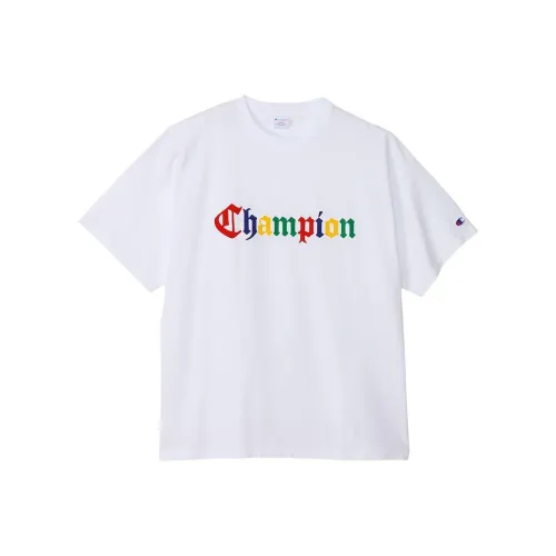 Champion White Men's T-Shirts  
Чемпион Белые Мужские Футболки