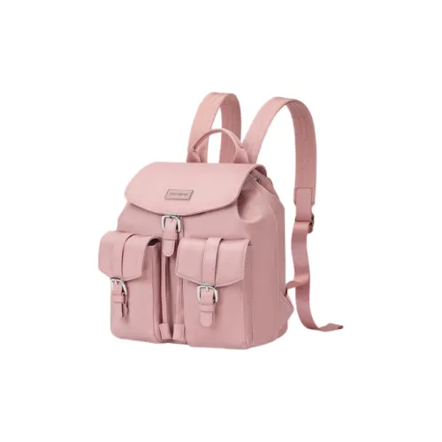 SAMSONITE Ткань + Синтетическая кожа Рюкзак Стандартный Женский Розовый