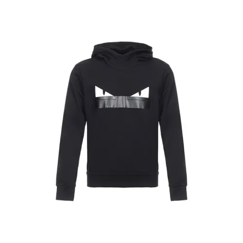 FENDI Мужские черные свитшоты