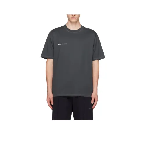 AFFXWRKS T-Shirt Мужской Выстиранный Черный 100% Хлопок