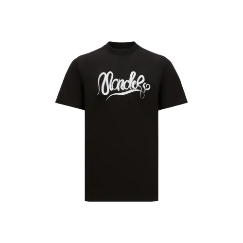 MONCLER Snake Year Capsule Collection Черные Мужские T-Рубашки