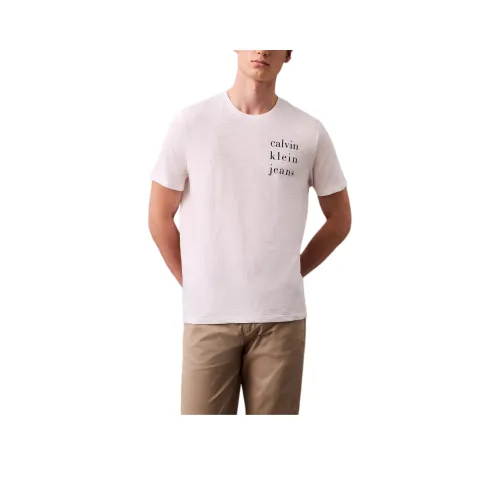 Calvin Klein T-Shirt Мужской Bright White
