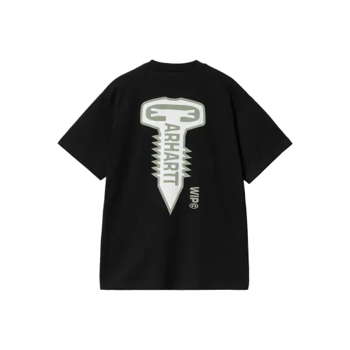 Carhartt WIP SS24 S S Крест SCREW T Рубашка T Рубашка Унисекс Черный