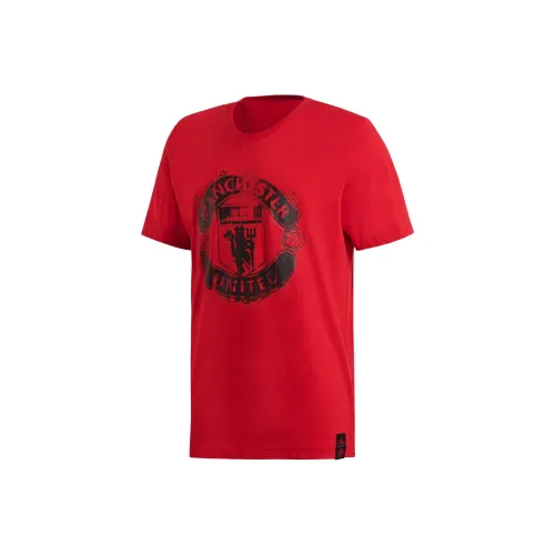 Adidas MANCHESTER UNITED THEATRE OF DREAMS T-Shirt Мужской Natural Red