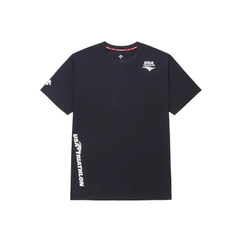 DESCENTE TRIATHLON Series Унисекс Т-рубашки