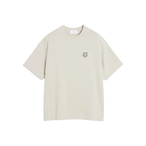 Maison Kitsune SS25 T Рубашка Мужская Truffle