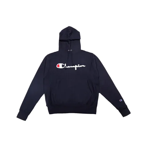 Champion Темно-синий Унисекс Свитшоты