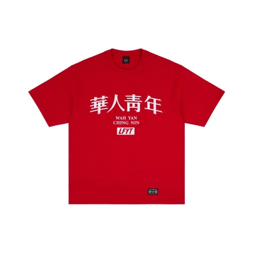 OCCUPY LFYT Co Branded SERIES Красная Унисекс Футболка