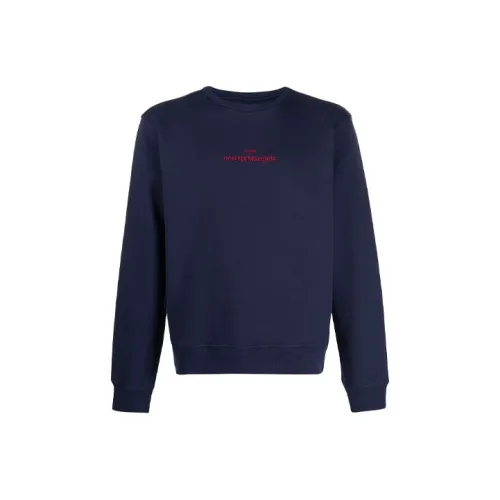 Maison Margiela Синий Мужские Свитшоты