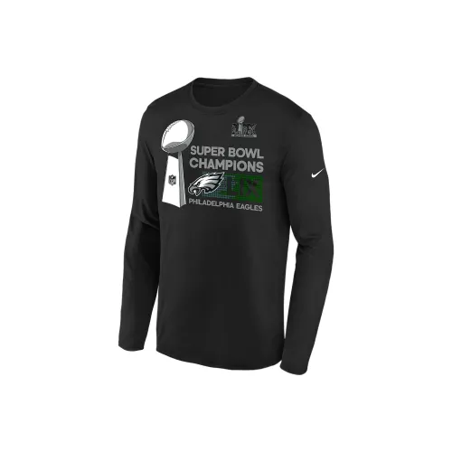 nike Супер Bowl LIX Champions Трофей Коллекция T-рубашка Мужская Черная