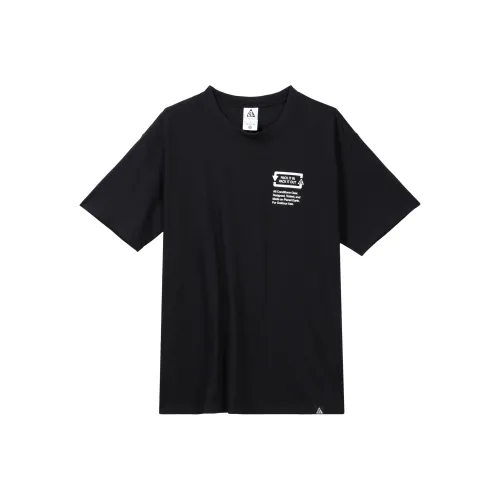 Nike Мужские черные футболки