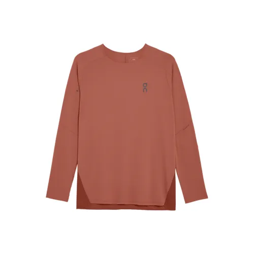 On Performance T-Shirt Мужская Карминово-коричневый Каменно-красный