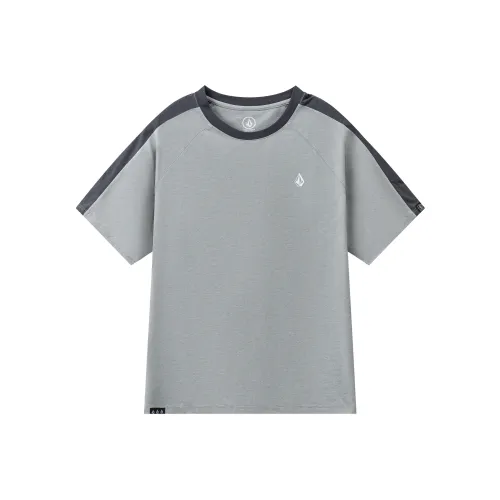 Volcom GRY Серый Мужская T-Рубашка
