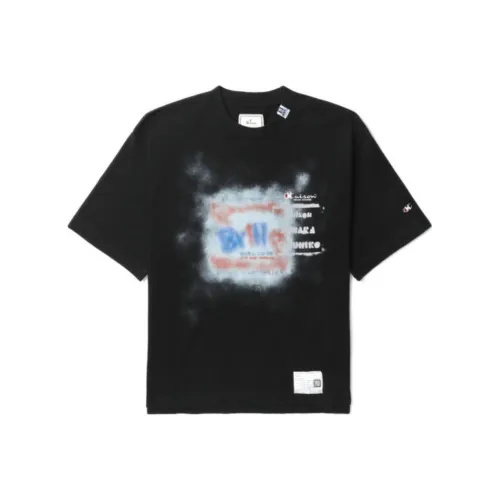 Maison Mihara Yasuhiro Черные Мужские Рубашки
