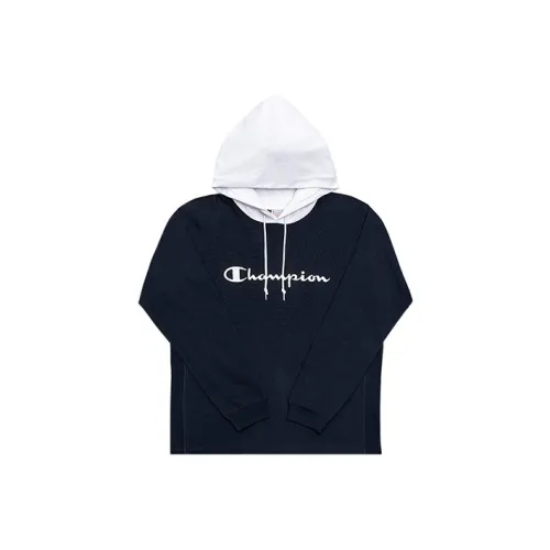 Champion Толстовка Японская версия Унисекс Темно-синий