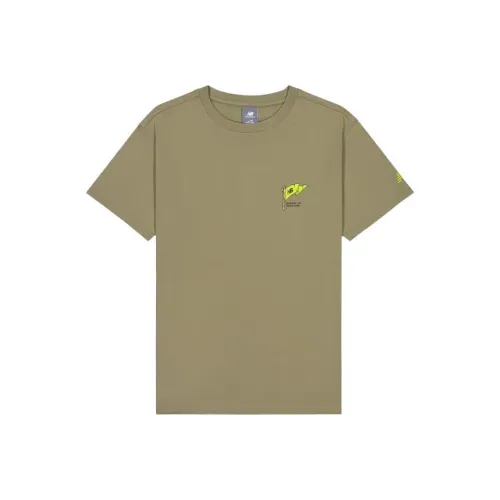 New Balance Flag Graphic T-Shirt Мужская Оливково-зеленая