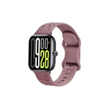 Дымчатый фиолетовый, кошачья лапа, узор, силиконовый ремешок