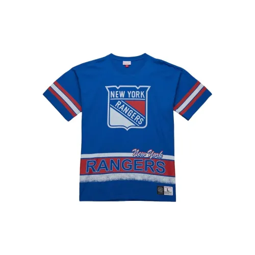 MITCHELL NESS x NHL Футболка Мужская Синяя