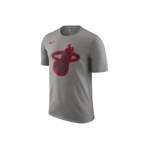 Nike x NBA Miami Heat FW24 Essential City EDITION T-Shirt Мужская Темно-серый Смешанный Цвет
