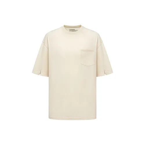 Feng Chen Wang T-Shirt Унисекс Экрю