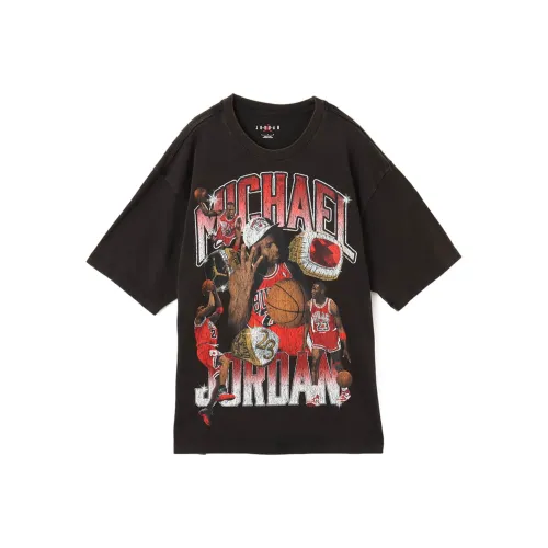 Джордан BRANDFlight FW24 T Рубашка Мужская Черная Университетская Красная