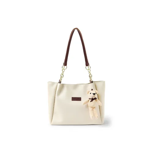 Bywhich ПУ (полиуретан) Сумка через плечо Стандартная Женская Экрю