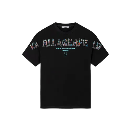 Karl Lagerfeld T-Shirt Мужской Черный