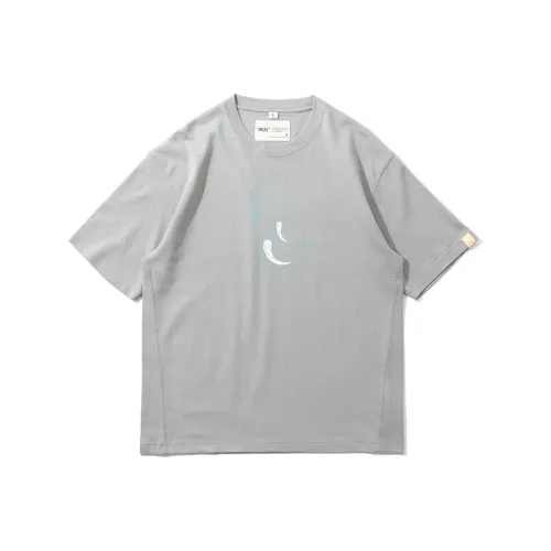 TMCAZ Relax Graphic Tee T-Shirt Унисекс Light Gray