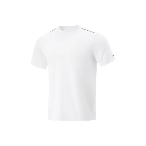 LINING Cool Tea T Рубашка Мужская Стандартная Белая