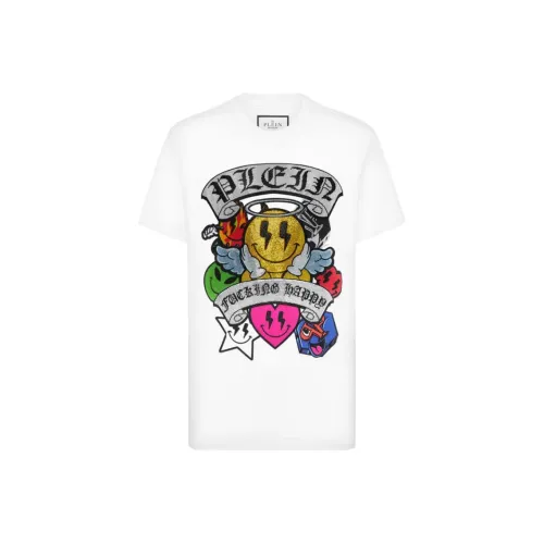 PHILIPP PLEIN SS25 T-Shirt Мужской Белый